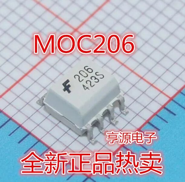 100% Новинка и оригинал Φ 5 шт./лот MOC206 206 MOC206R1M /: SOP-8 | Электроника