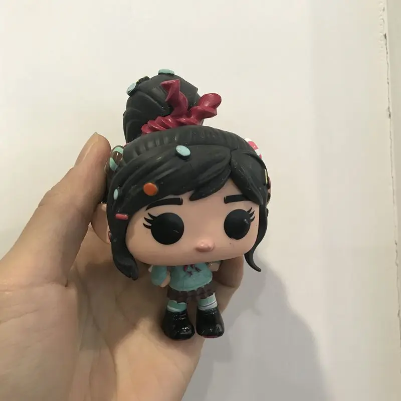 Оригинальный Funko pop Secondhand Wreck It Ральф-ванеллопа Виниловая фигурка Коллекционная