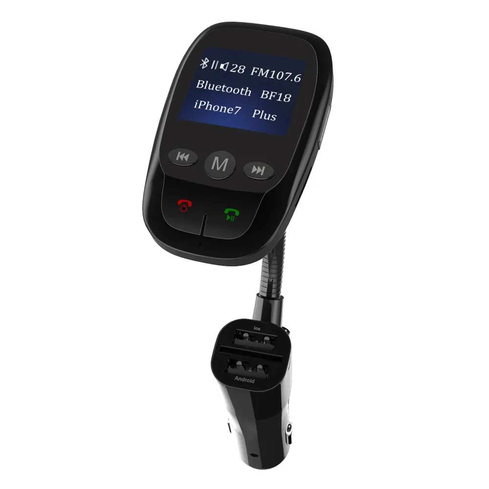 Авто USPS BF18 Bluetooth fm-передатчик Handsfree модулятор Автомобильный mp3 плеер Поддержка TF карты автомобильные аксессуары Новинка
