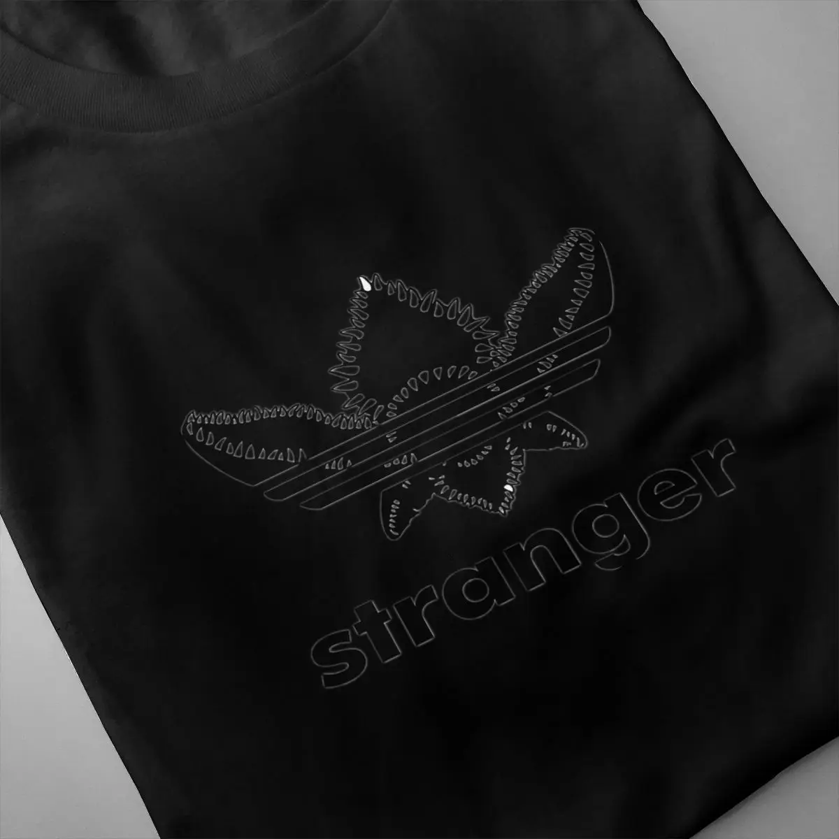 Stranger Things Terrible Mouth Casual O-Neck Men's Short Sleeve T-shirt 100% Cotton Tee Shirt Printed Stranger Things Terrible Mouth Casual O-Neck Men's Short Sleeve T-shirt 100% Cotton Tee Shirt Printed