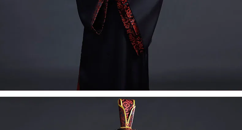 Китайский народный танец древняя мужская одежда Hanfu Студия фото костюм фильм представление народный танец костюм для взрослых