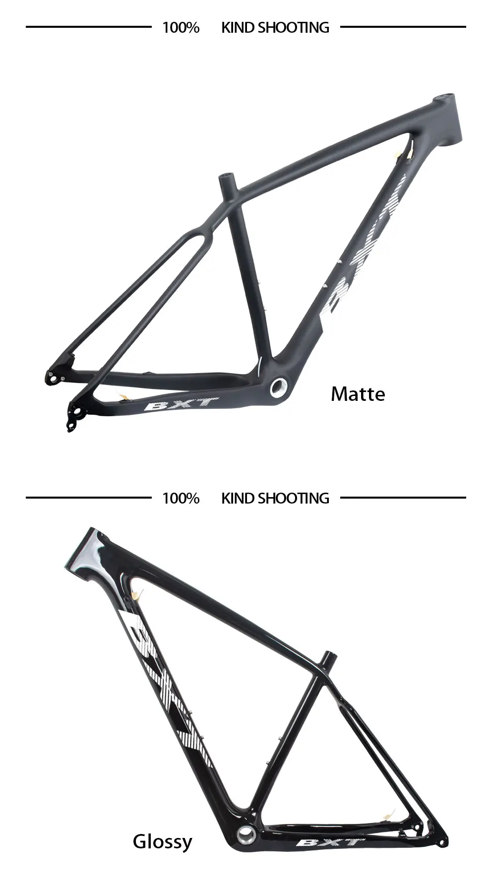 148*12mm MTB Carbon Bicycle Frame Mountainotes LCC Outdoors and Fitness