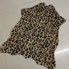 Sholisa искусственная кожа гепарда леопарда ковер имитация кожи животных шкуры форма ручной работы имитация кожи Пол области Carpert для H