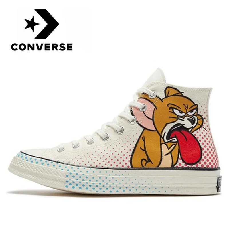 Оригинальные Converse зажимы Taylor All Star 1970s Том и Джерри для мужчин женщин нейтральный