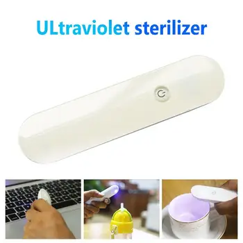 

Small Portable Multi-purpose LED UV Light USB Rechargeable Ultraviolet Lamp