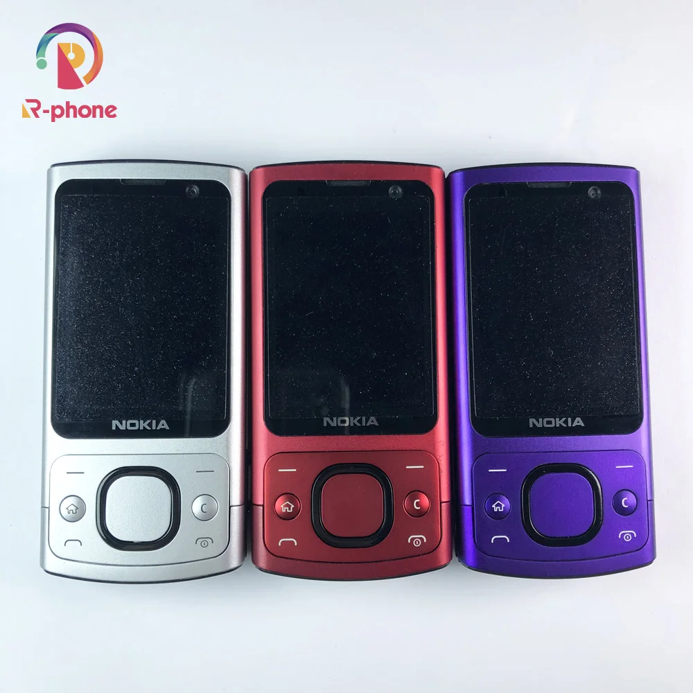 Оригинальный мобильный телефон NOKIA 6700 s Silder 3G GSM разблокированный Восстановленный