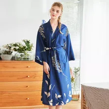 Женская одежда для сна, зимний удлиненный коралловый халат, халат с длинными рукавами, халат, халат, одежда для сна, ночная рубашка