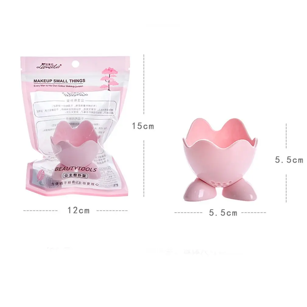 LAMEILA Lovely Cosmetics Eggs Air-dried Eggs Bracket Anti-mildew Gourd Powder Puff Shelf Power Puff Display Stand Holder