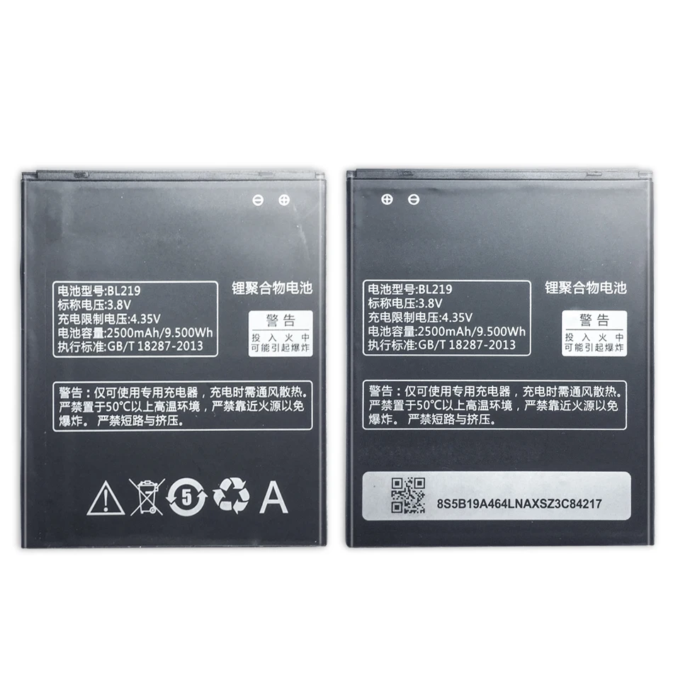 2500mAh BL219 Mobile Phone Battery For Lenovo A880 S856 A889 A890e S810t A850+ A916 | Мобильные телефоны и аксессуары
