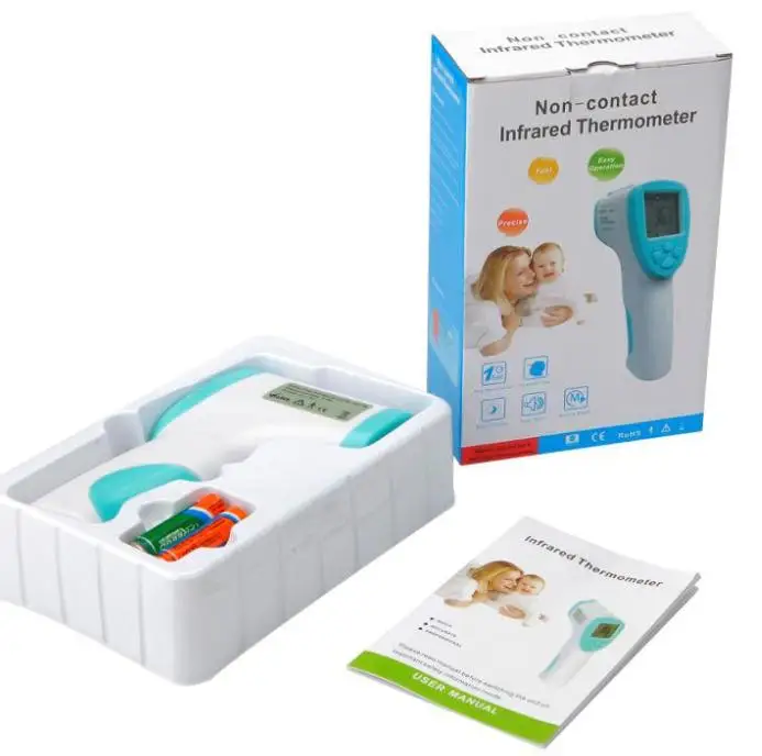 

Children Infrared Electronic Digital Thermometer Non-Contact IR Forehead Infant Ear Temperature Measurement Diagnostic Tool