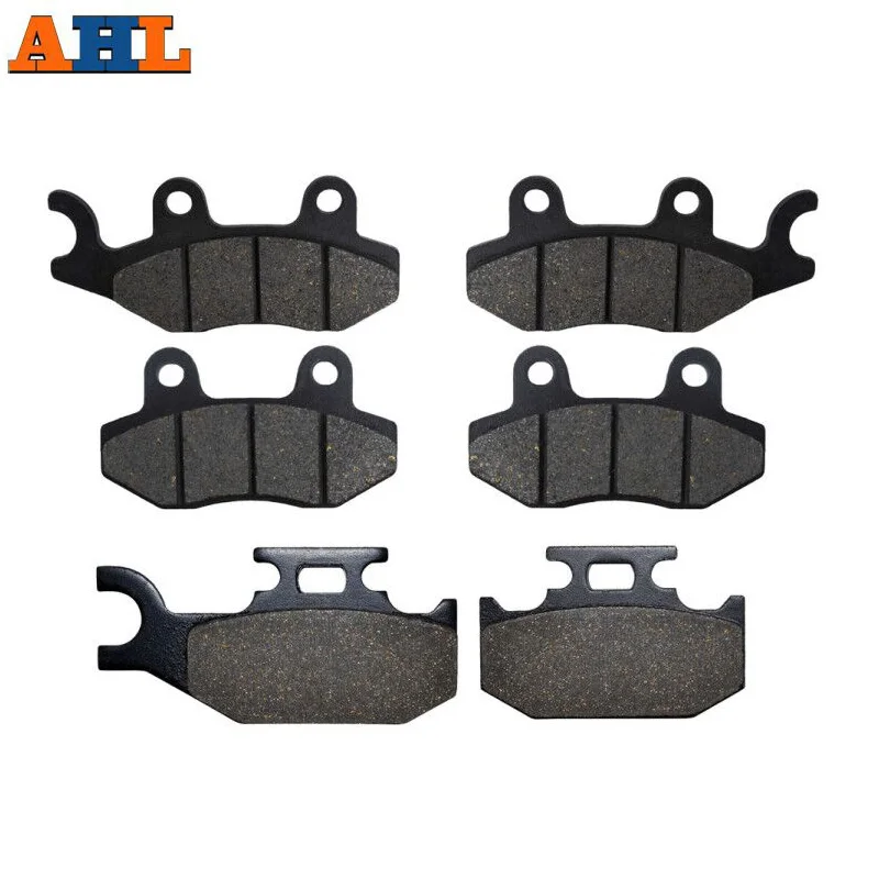 

AHL Motorcycle Front and Rear Brake Pads for Yamaha YFM 700R YFM700R Raptor YFM 700 2006-2015 YXR450 Rhino YXR 660 2004-2009