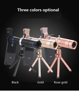 

Mobile Phone Camera Lens 16X Zoom Telephoto Lens External Telescope With Universal Clip for iPhone Samsung Android Smartphone