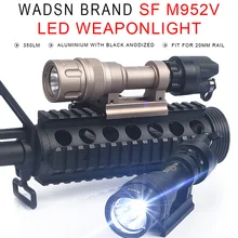 M952V тактическое оружие Flashight 380 люмен и Softair беспроводной пульт дистанционного управления Хвостовая крышка EX192