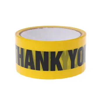 

1 Roll 25m Yellow Opp Warning Tapes Caution Mark Work Safety Adhesive Tapes DIY Sticker For Mall School Factory