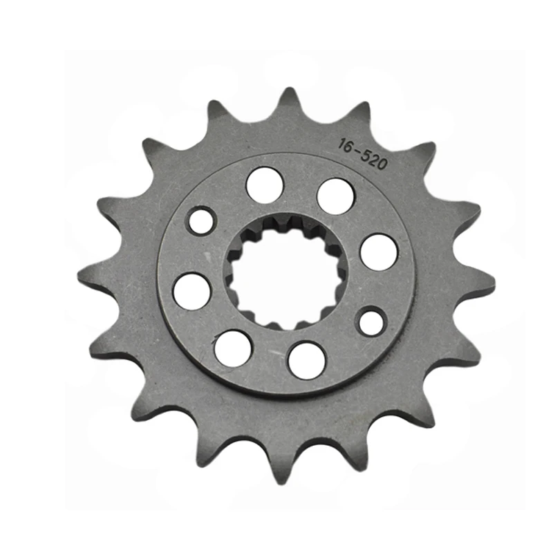 

Motorcycle Front Sprocket 520 13T 14T 15T 16T For MT-25 TDR250 TZR250 YZF-R25 YZF-R3 MT-03 FZ400 TT500 DT400 XT400 XT500 SFV650