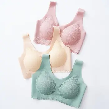 

Hot Sale Seamless Brassiere Bras Tube Top For Sports Full Bralette Bra Bra Free Wire Cup For Women Breathable Sleep X7B2