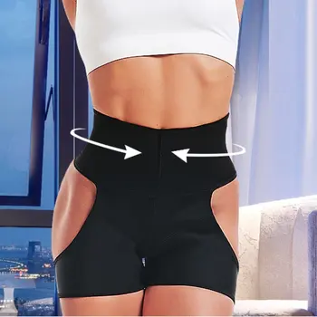 

Hot Sale Women Underwear Shapers High Waist Stretch Pull Panties 2020 Tummy Hip Rubber Intimates