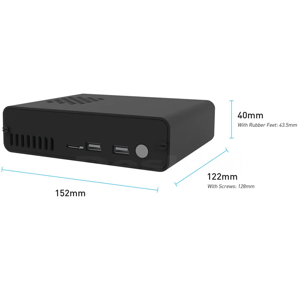 DeskPi Pro ���� �ڽ�, ����� ���� 4 4GB/8GB ��Ƽ����Ʈ ŰƮ ����