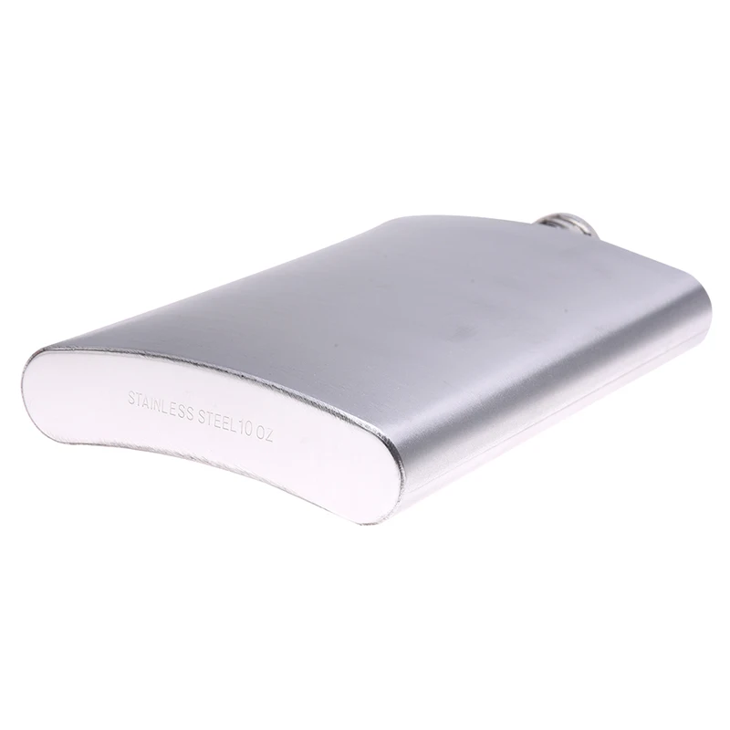 FashionWhiskey Pocket 10oz Hip Flask Liquor Alcohol With Stainless Steel Screw Cap