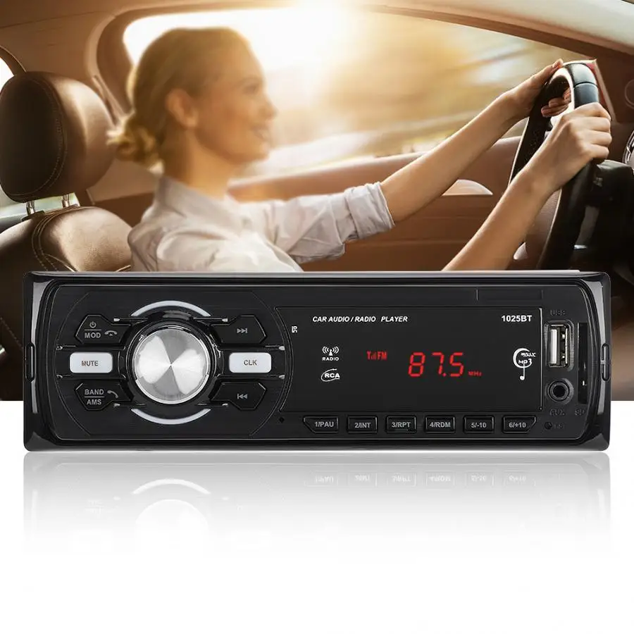 DC 11V 50W автомобильный Bluetooth MP3 EQ Звуковое управление Поддержка кардридер беспроводной передатчик аудио плеер карта памяти U диск