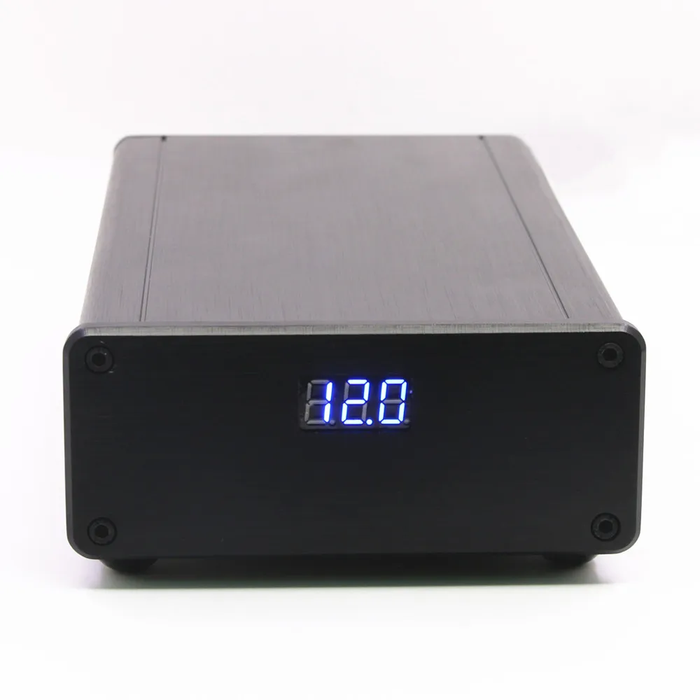 New 50W HiFi Ultra-low Noise DC Linear Power Supply 12V 3A Audio Amplifier LPS PSU With Blue Display 2