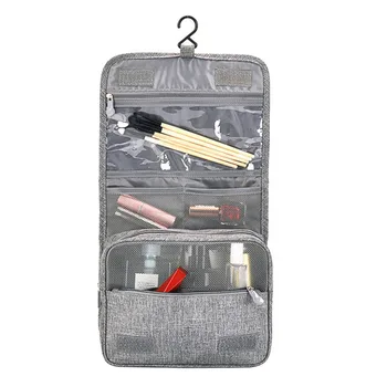 

Women Makeup Bags Organizers for Cosmetics Handbags Water-proof Portable Travel Beauty Toiletry Bags Hanging Bathroom Wash Bag