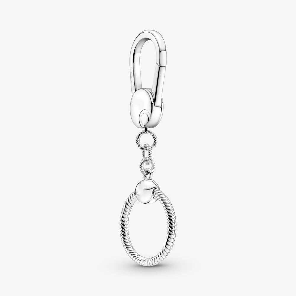 

2021 New Jewelry Charm Keychain 925 Sterling Silver Fitted Original Pan DIY Charm Accessories Beaded Gifts for Women