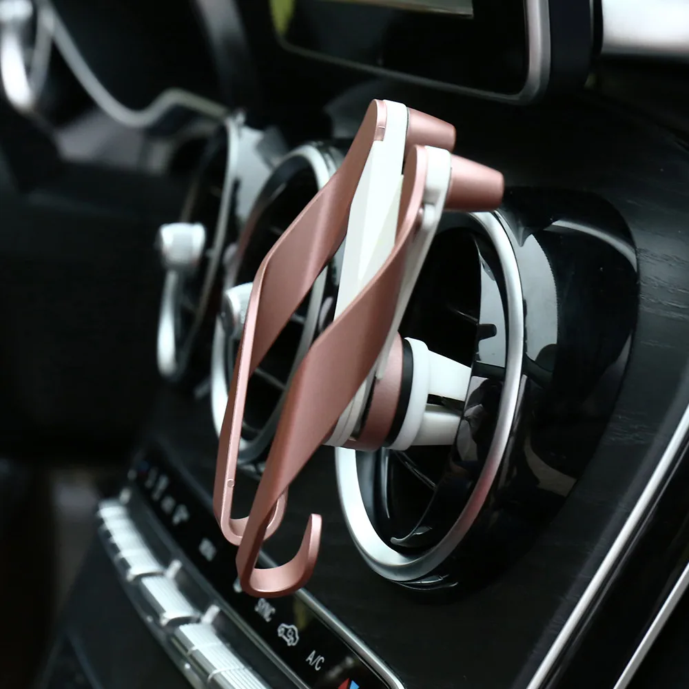 KISSCASE Universal = Auto Telefon Halter Für iPhone 11 7 Plus Samsung Design GPS Air Vent Auto Halt