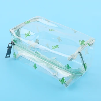 

PVC Makeup Cosmetics Bags Transparent Storage Pouchs Waterproof Travel Organizer Bag Women Zipper Toiletry Wash Bag Small Case