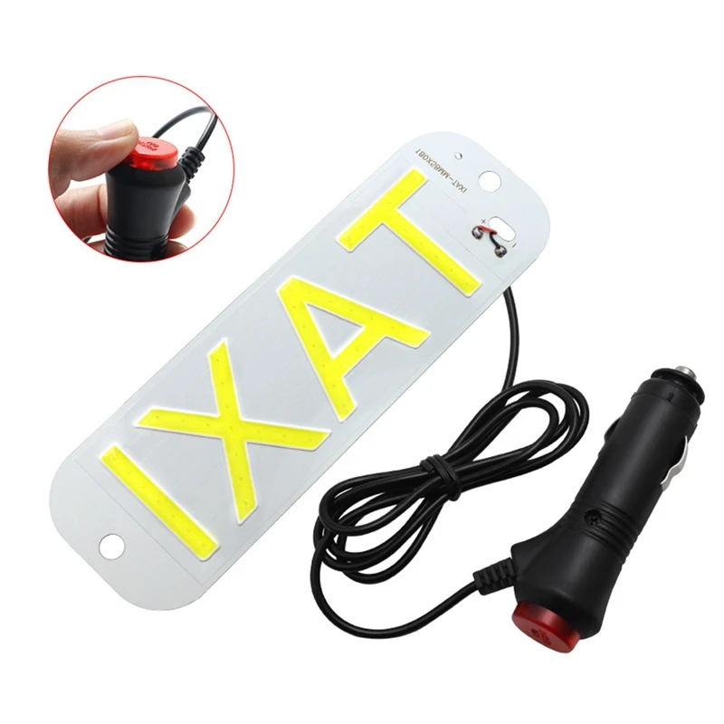 1 шт./лот светодиодный индикатор лобового стекла автомобиля такси кабины синий