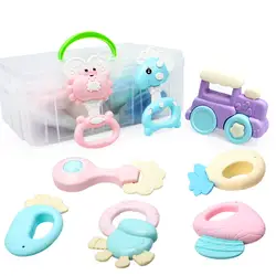 Детские игрушки для новорожденных 0-1-Летний набор погремушек Комбинации лет Детская обучающая Раннее детство Детская ручной
