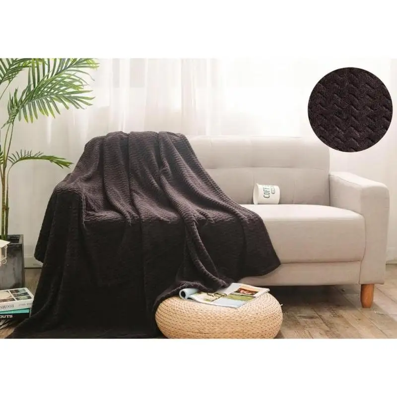 Плед двуспальный АльВиТек, SOFT PLUSH, 180*200 см, 016