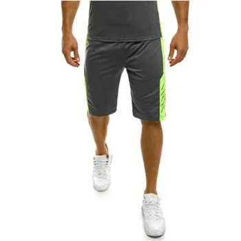 

New men's slim shorts sports fitness basketball sweat-wicking quick-drying shorts running breathable five-point pants