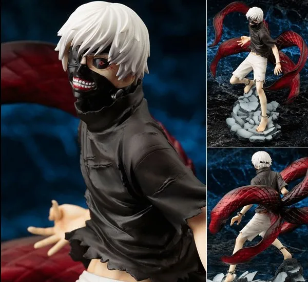 

Anime Mask Kaneki Ken Tokyo Ghoul Jin Mu Large Garage Kit Model Decoration