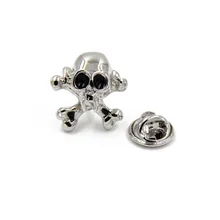 Производители прямые продажи по индивидуальному заказу запонки модные череп моделирование булавка для воротника в форме персонализированные воротник игла