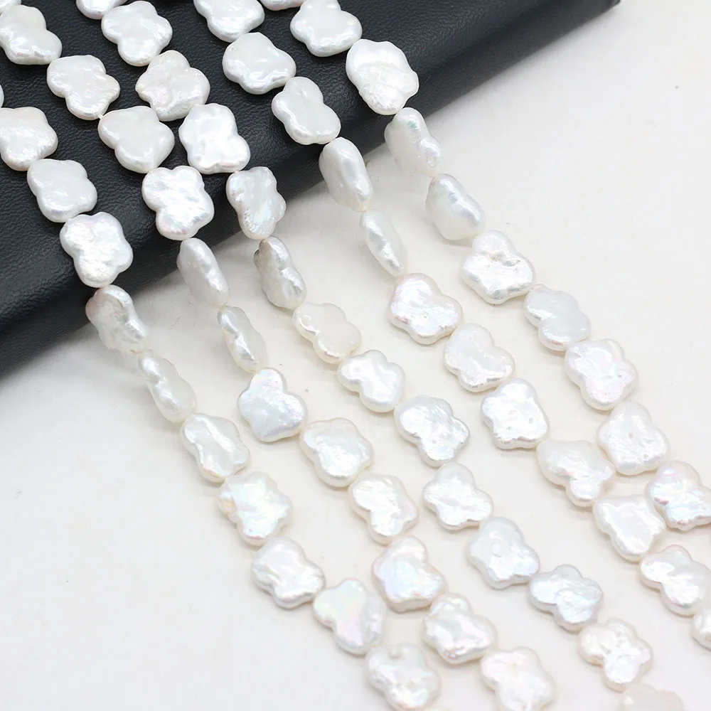 Natural Freshwater Pearl Irregular Butterfly Shape Loose Spacer Beads For Jewelry Making DIY Charm Bracelet Necklace Accessories