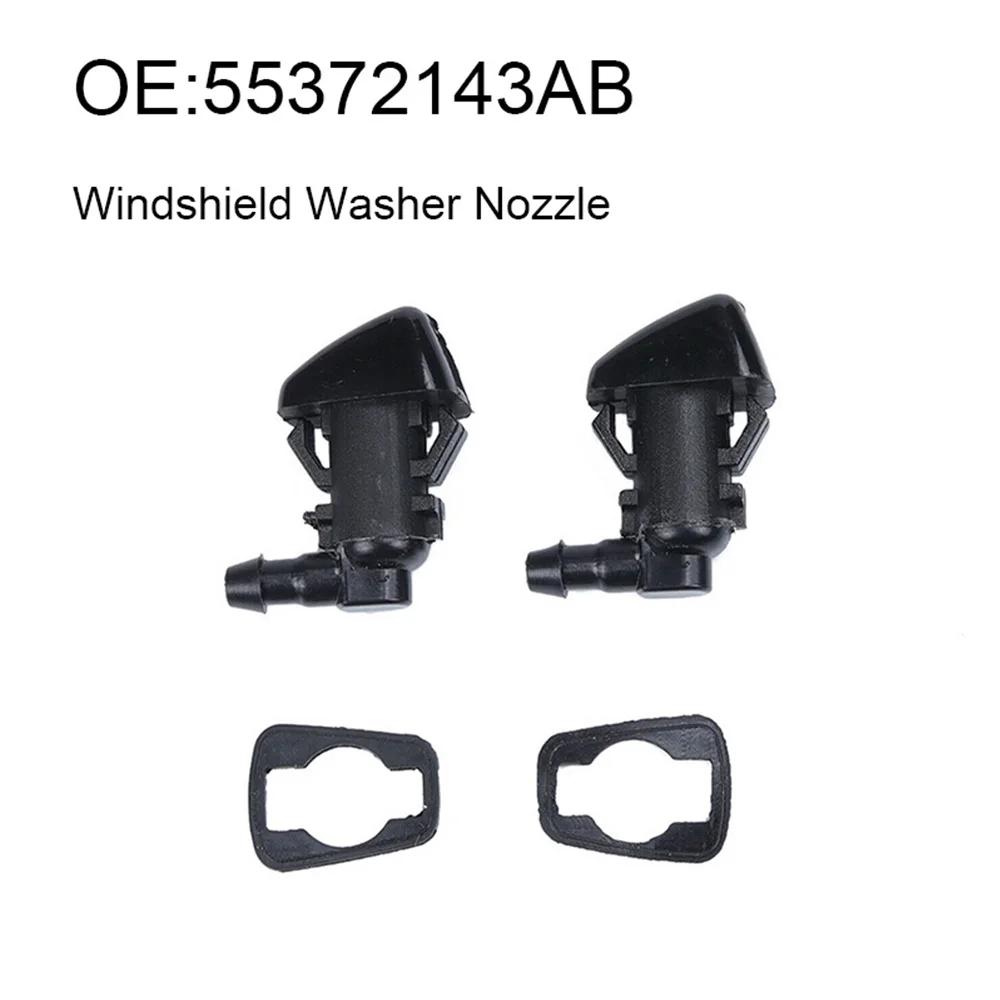 55372143AB сопло омывателя ветрового стекла Jet Front 68260443AA для Jeep Grand Cherokee 2011 2012 2013 2014 2015 OEM