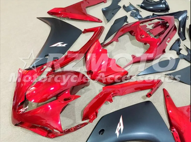 4 подарки ABS литья под давлением Мотоцикл Обтекатели подходит для Yamaha YZF-1000-R1 2007 2008 07 08 обтекатель кузова набор на заказ Красный