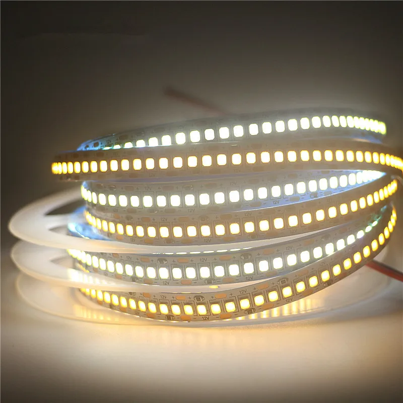 DC 12 В 24 SMD 2835 Светодиодная лента светильник 5 м белая RGB не водонепроницаемая лампа