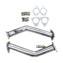 Тестовые трубы Decat Catless, прямая выхлопная труба для Nissan 370z Infiniti G37 Тестовые трубы Decat Catless, прямая выхлопная труба для Nissan 370z Infiniti G37