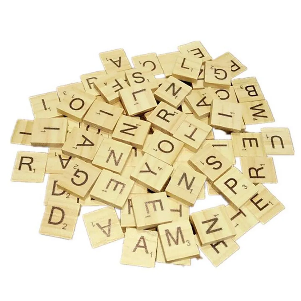 Hot Sale 100pcs/set Kids DIY Wooden Alphabet Crafts Educational Letters Craft Jigsaw Puzzles Toys For Children 3 Hot Sale 100pcs/set Kids DIY Wooden Alphabet Crafts Educational Letters Craft Jigsaw Puzzles Toys For Children 3