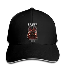 Spawn 1992 Тодд МакФарлейн комикс бейсболка гронковски Черный Белый 3 snapback шляпа пиковая