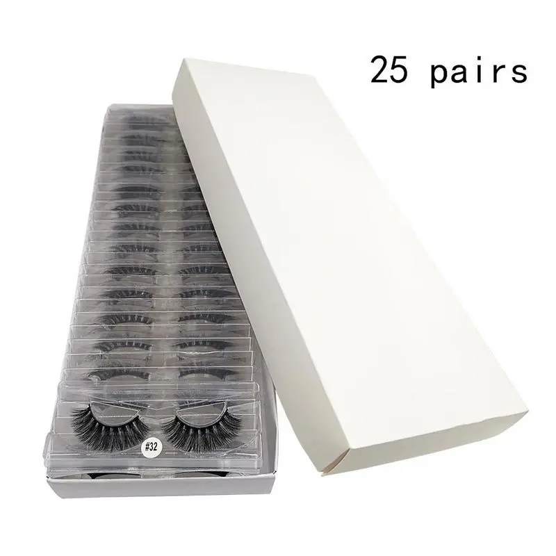 

3D Imitation Mink False Eyelashes Suit Entirely Handmade Natural Densely Eyelash