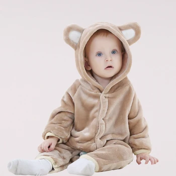 

Baby Romper Infant Cute Clothes 0-2 Y New Born Boy Girl Klgurumis Cartoon Funny Costume Pajama Soft Warm Outfit