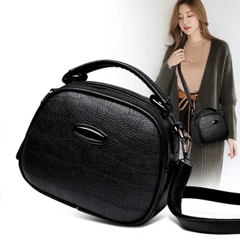 

2020 New Style Fashion Korean-style Shoulder Women's Bag Portable Shoulder Bag Small round Bag Shoulder Bag
