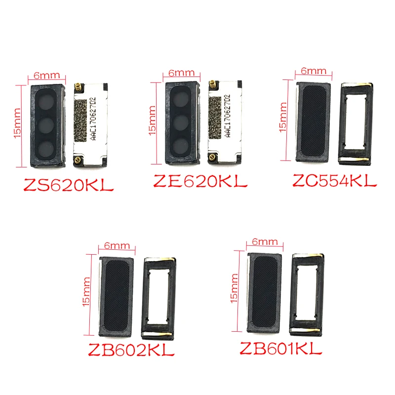 2 шт. ушной динамик для Asus Zenfone Max Pro M1 ZB601KL ZB602KL Zenfone 4 Max pro ZC554kl/Zenfone 5 /5Z ZS620KL ZE620KL
