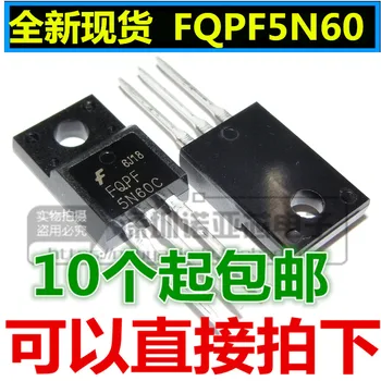 

10pcs/lot New FQPF5N60C MOSFET N TO-220F 5N60