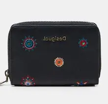 

Fashion spain Desigual Wallet Embroidery Lady Purse 3 color （01）