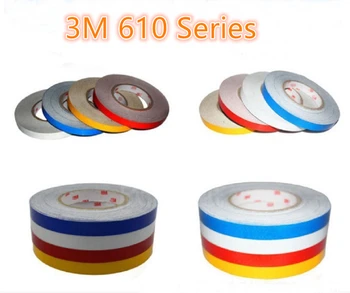 

2cm width 3M 610 Series Reflective Automobiles Reflective Strip Car&Motorcycle&Bicycle Decoration Sticker 4 color
