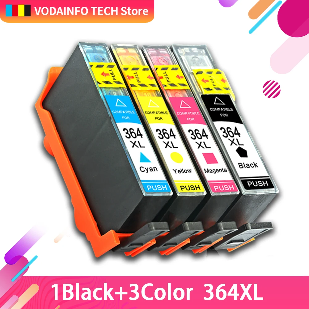 Совместимый чернильный картридж QSYRAINBO для HP 364 XL hp 3070A 3520 3522 4620 4622 5511 5512 5514 5515 5520 5522
